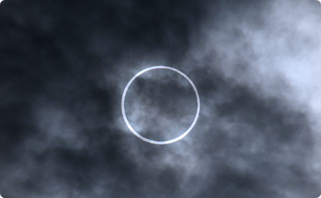 金環日食 写真02 - 2012年5月21日